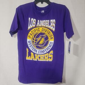 La Lakers pacific division graphic shirt kids XL